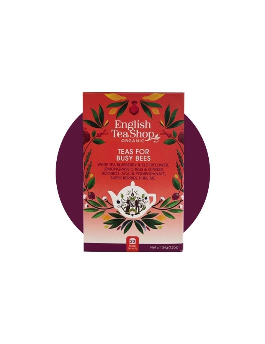 Click Cafe Te E Tisane English Tea Shop | English Tea Shop Tea For Busy Bees Bio 20 Filtri Misti Te E Tisane