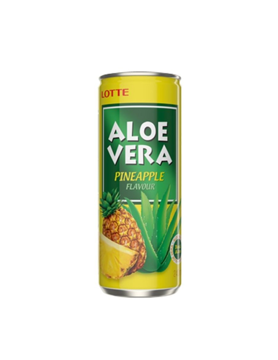 Click Cafe Bevande Energetiche | Aloe Vera Lotte Gusto Ananas In Lattina 240 Ml