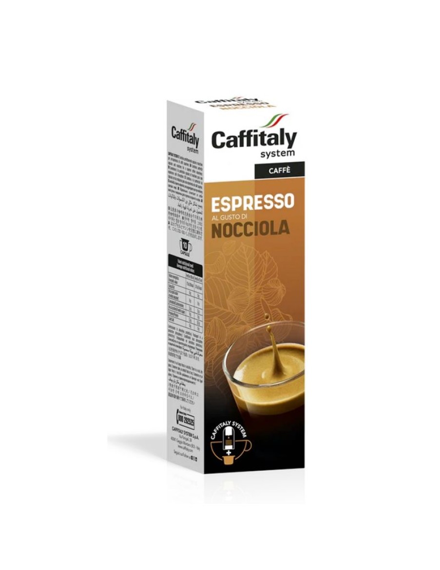 Click Cafe Capsule Caffitaly* Originali | 10 Capsule Espresso Nocciola