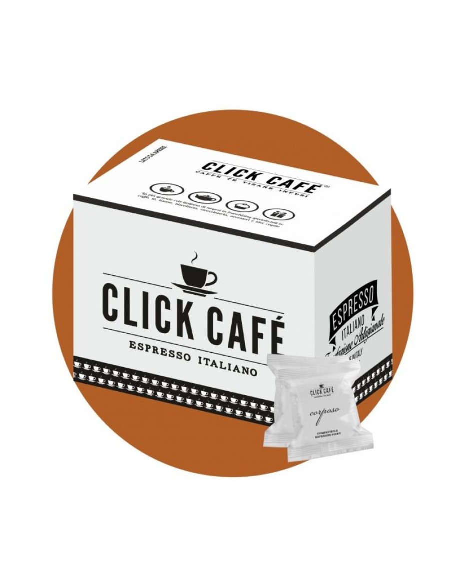 Click Cafe Capsule Compatibili Espresso Point | 100 Capsule Espresso Point - Essse Corposo