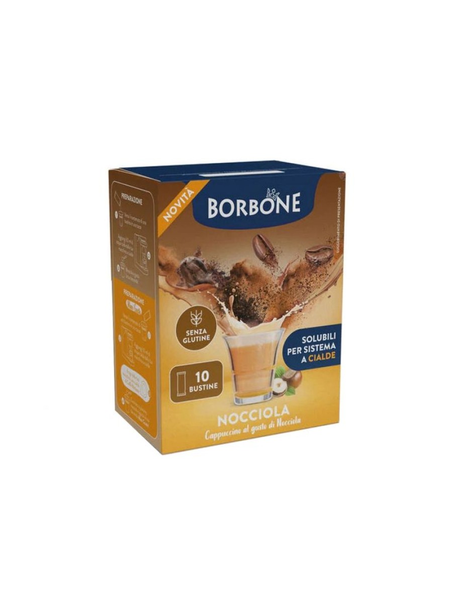 Click Cafe Caffe In Grani Macinato E Solubile | Caffe Borbone Box 10 Stick Preparato Solubile Alla Nocciola