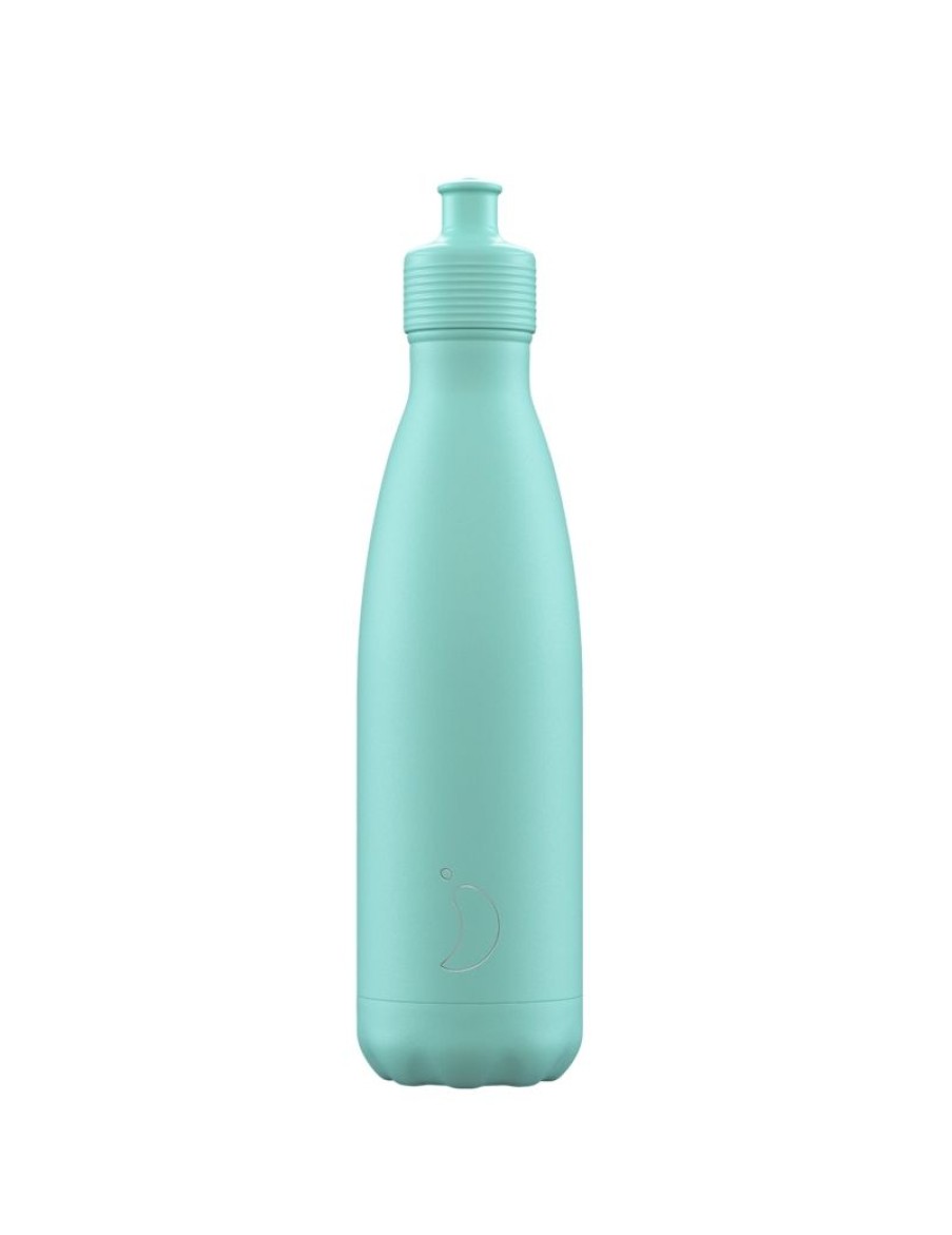 Click Cafe Borracce&Tazze Termiche E Accessori | Chilly'S Bottle Tappo Sport Verde Pastello 500 Ml