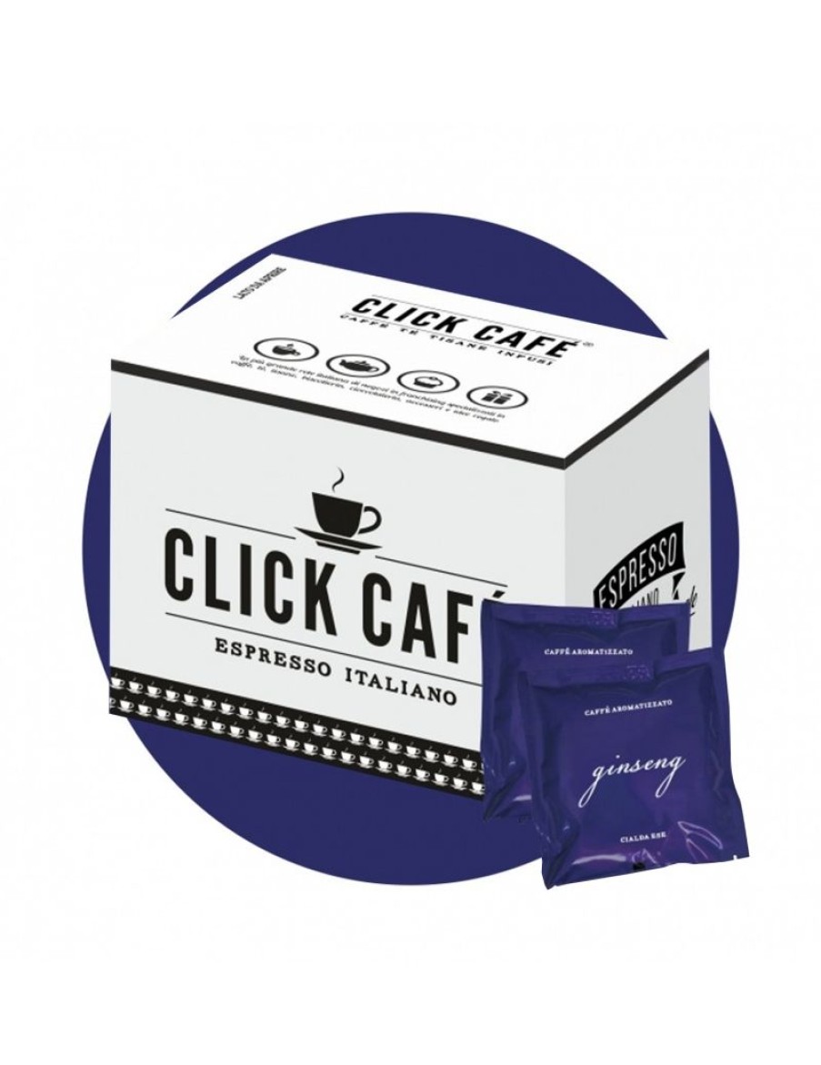 Click Cafe Cialde Caffe | 50 Cialde Ginseng Click Cafe