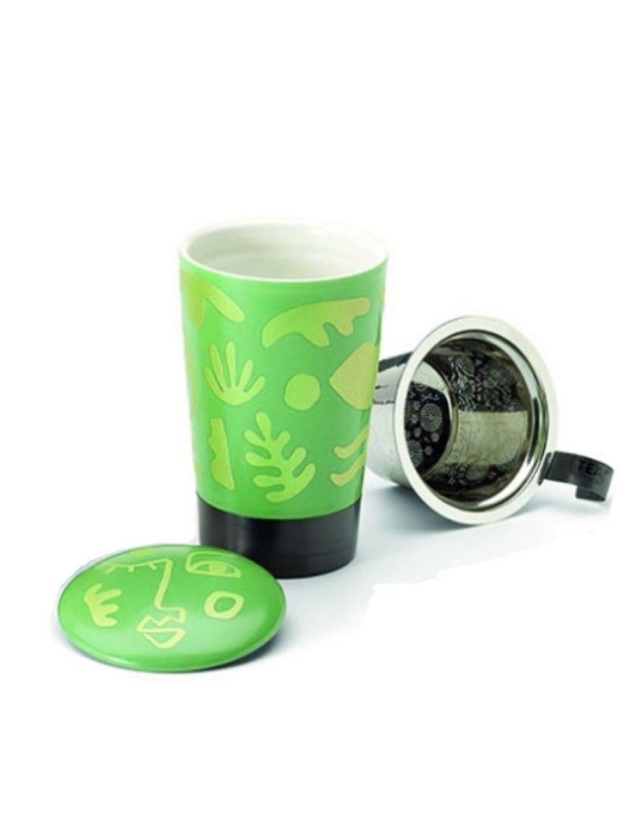 Click Cafe Tazze Da Te E Teiere | Tazza Infusiera Opera Verde 350 Ml