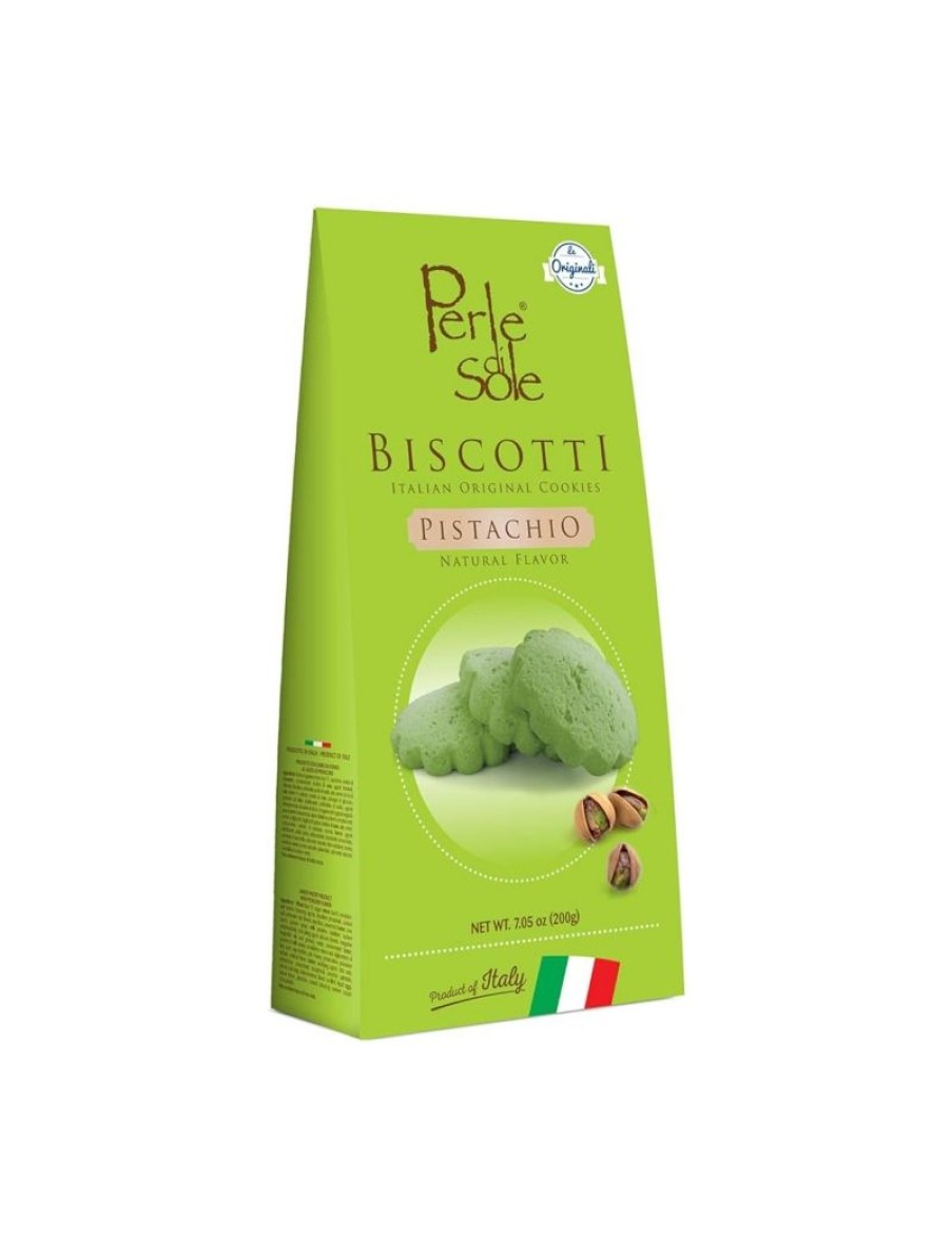 Click Cafe Biscotti Artigianali | Perle Di Sole Biscotti Al Pistacchio 200Gr