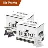 Click Cafe Capsule Compatibili Essse Caffe | Box 200 Capsule Miscela Forte E Decaffeinato Compatibili Espresso Point - Essse