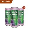 Click Cafe Bevande Energetiche | Box 6 Lattine Di Bevanda Aloe Vera Gusto Uva