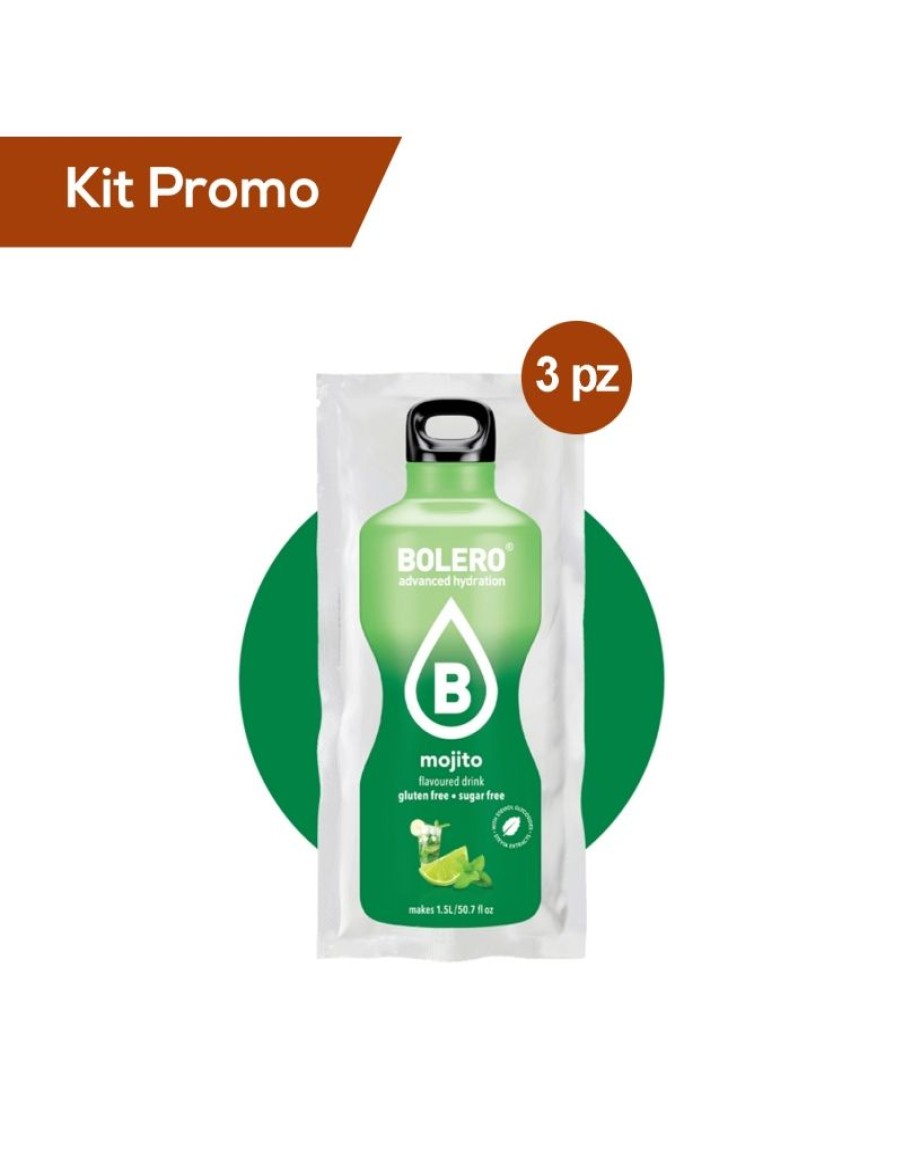 Click Cafe Gluten Free | 3 Box Da 12 Stick Da 3Gr Gusto Mojito Bolero