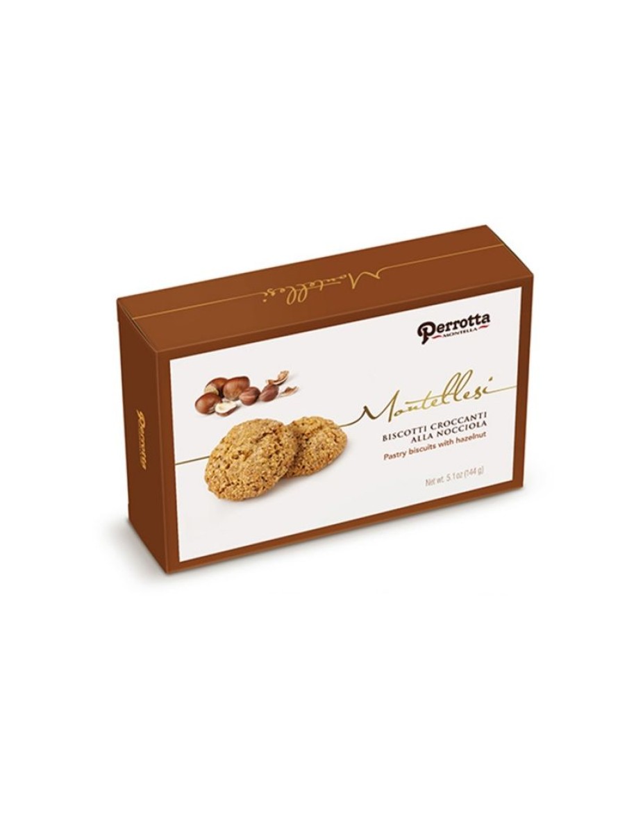 Click Cafe Biscotti Artigianali | Perrotta Biscotti Croccanti Alla Nocciola Igp Di Giffoni 144 Gr