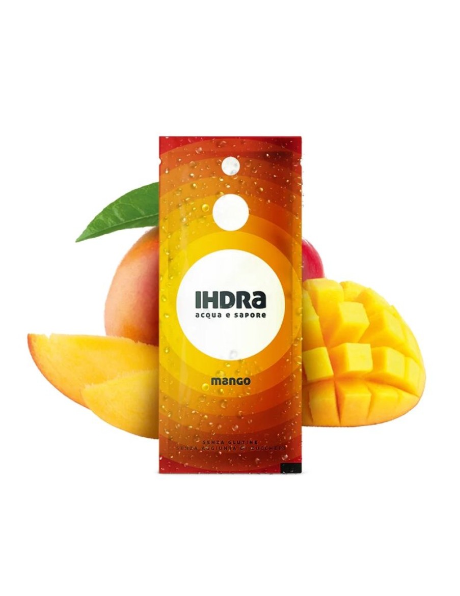 Click Cafe Bevande Energetiche | Ihdra Acqua E Sapore Gusto Mango Box 10 Bustine Da 1.6 Gr