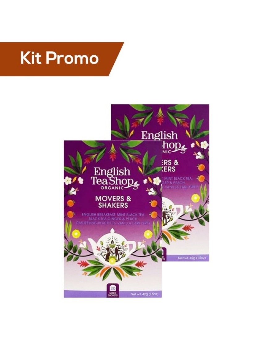 Click Cafe Te E Tisane English Tea Shop | Kit 2 Astucci English Tea Shop, Movers & Shakers