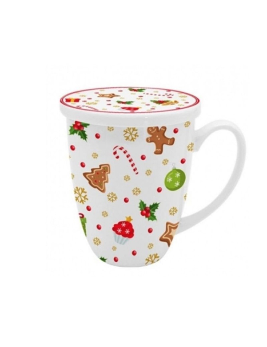 Click Cafe Tazze Da Te E Teiere | Tisaniera Christmas Collection Sweet Christmas