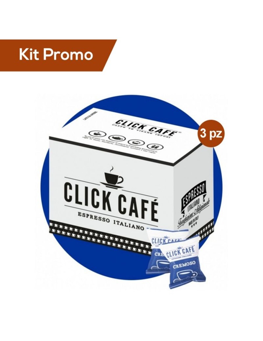 Click Cafe Capsule Compatibili Nespresso | Box 300 Capsule Nespresso Miscela Cremoso