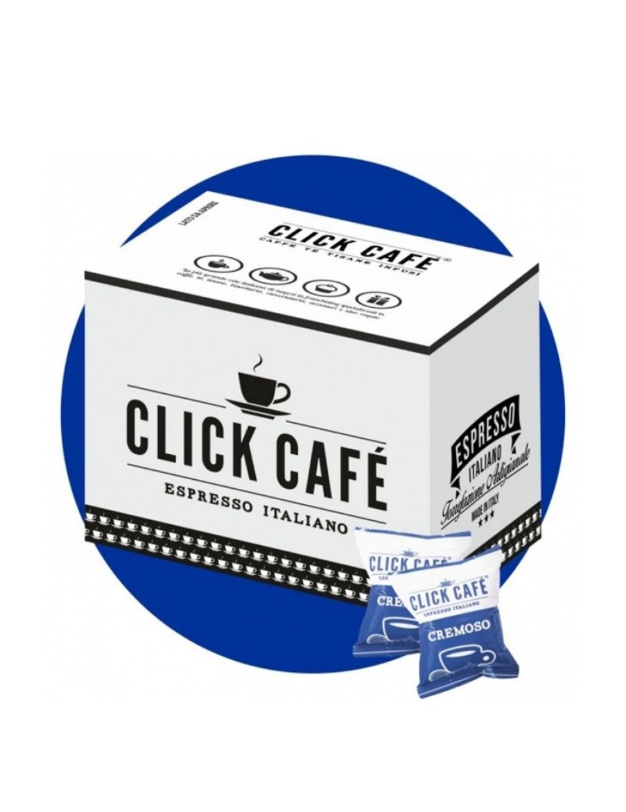 Click Cafe Capsule Compatibili Nespresso | 100 Capsule Nespresso Miscela Cremoso