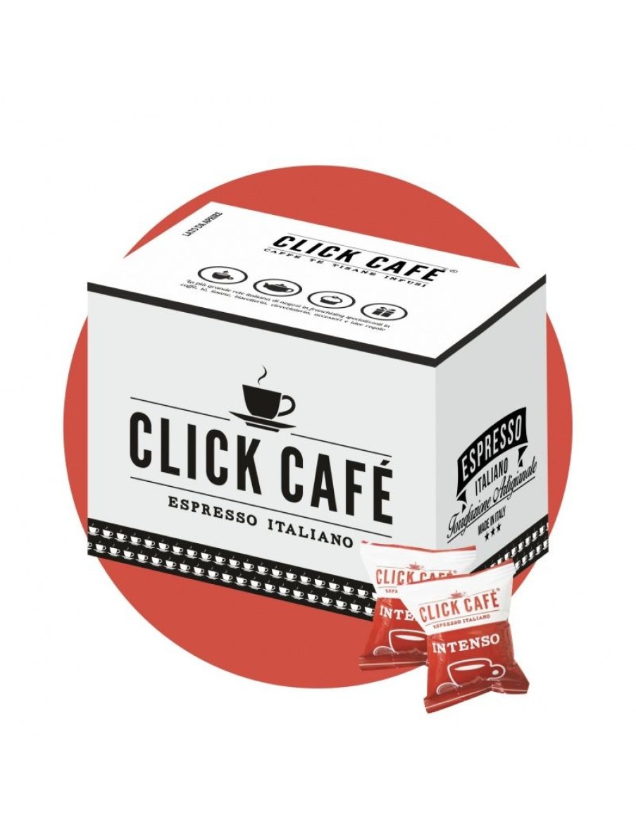 Click Cafe Capsule Compatibili Lavazza* A Modo Mio | 100 Capsule A Modo Mio Miscela Intenso