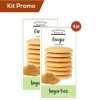 Click Cafe Biscotti Artigianali | Box 4 Astucci Biscotti Inglesi Senza Zucchero Allo Zenzero