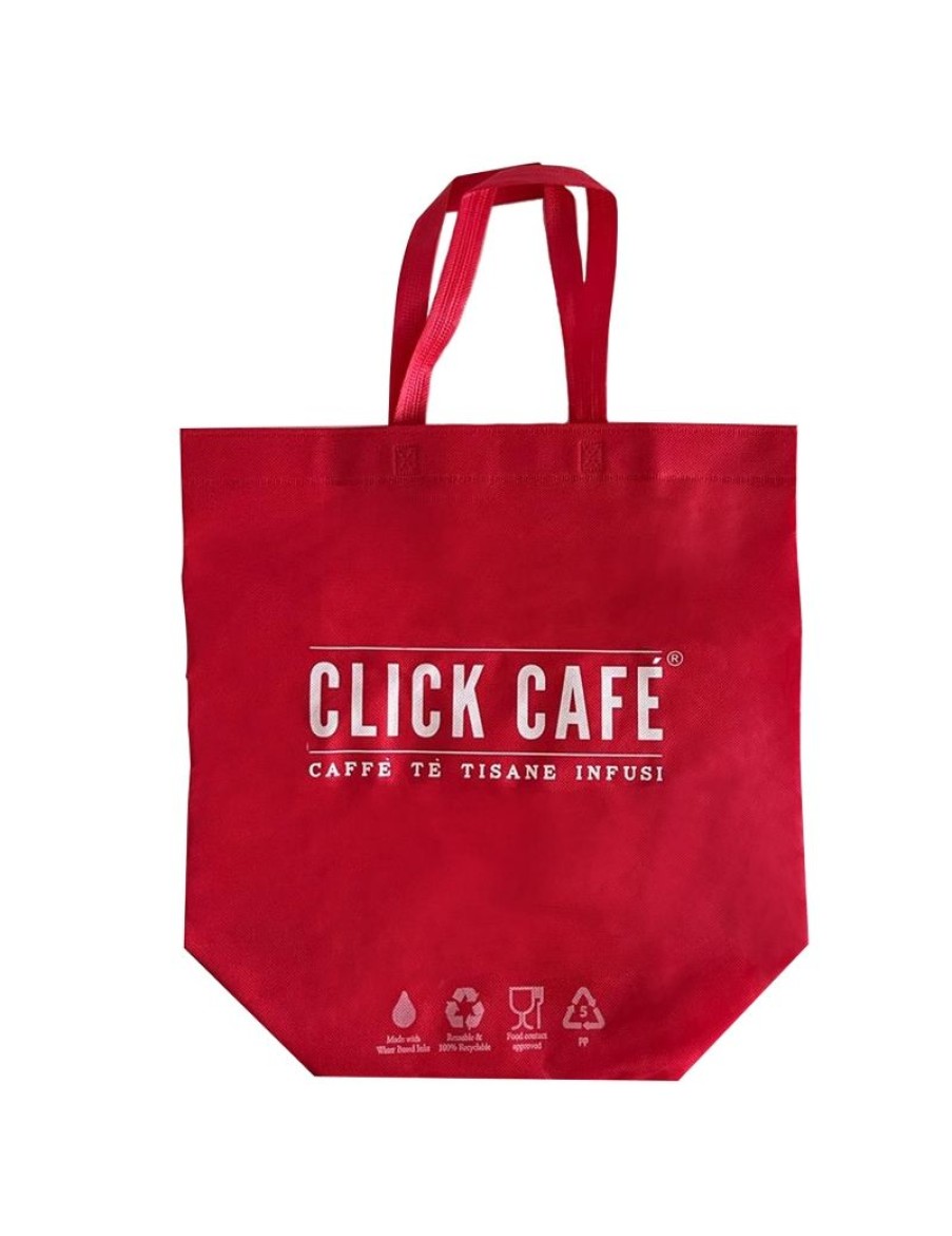 Click Cafe Carta Regalo E Biglietti Auguri | Shopper In Tnt Rossa Click Cafe 48X39