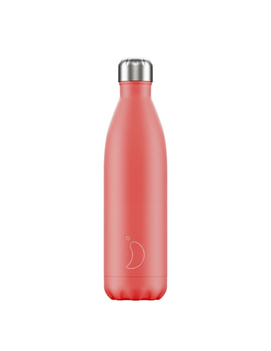 Click Cafe Borracce&Tazze Termiche E Accessori | Chilly'S Bottle Bottiglia Corallo Pastello 750Ml