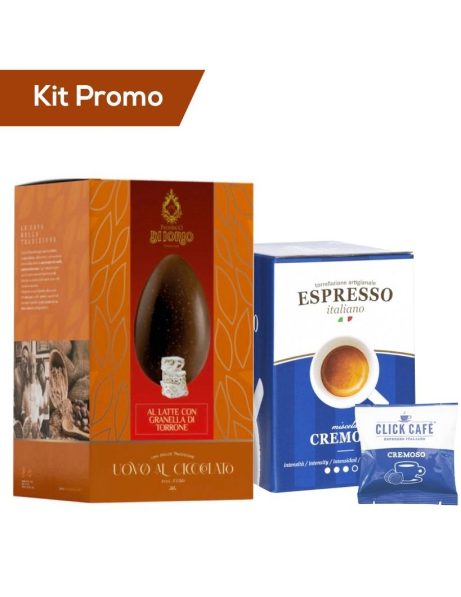 Click Cafe Cialde Caffe | Kit Pasqua - Torrone