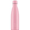 Click Cafe Borracce&Tazze Termiche E Accessori | Chilly'S Bottle Rosa Pastello Con Tappo Rosa 750 Ml