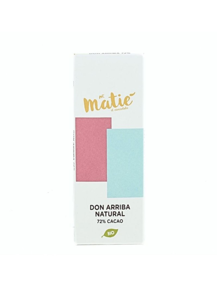 Click Cafe Cioccolato Artigianale | Tavoletta Don Arriba 72% Cacao Biologico Vegana E Senza Glutine 30G