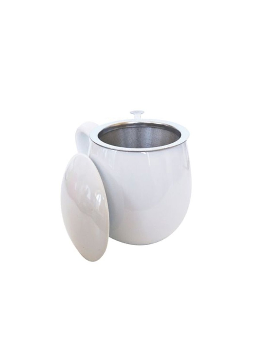 Click Cafe Tazze Da Te E Teiere | Tazza Da Te Con Filtro Bianco 0.35L