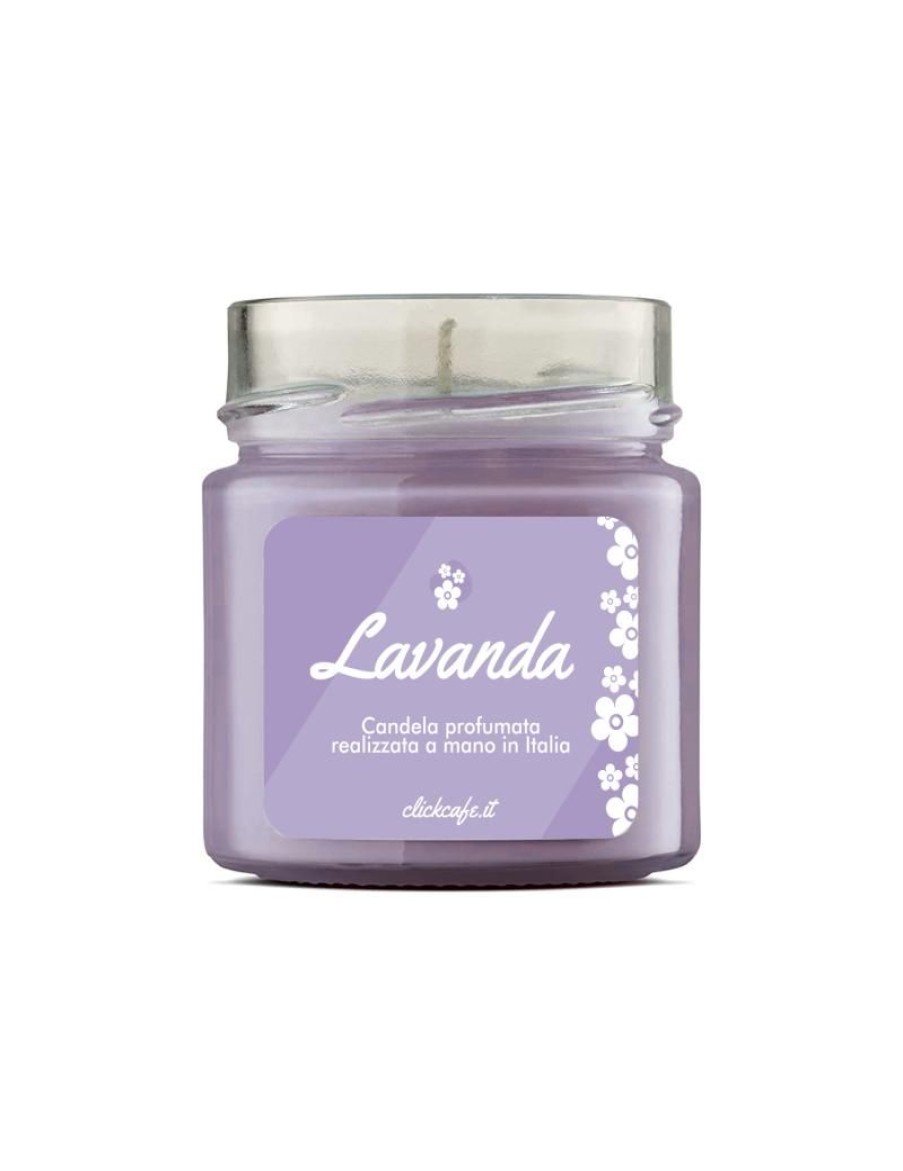 Click Cafe Candele Profumate | Candela Profumata Fragranza Lavanda