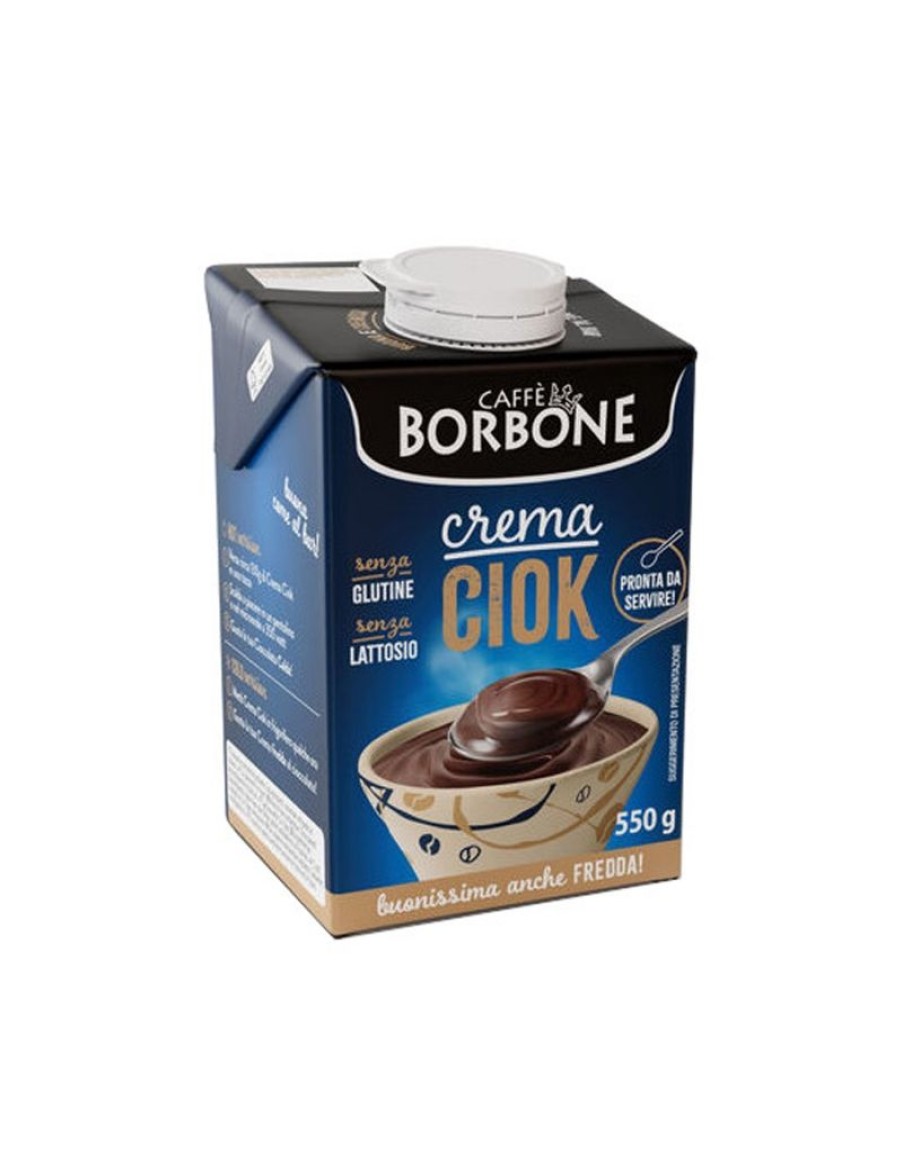 Click Cafe Caffe In Grani Macinato E Solubile | Crema Cioccolato Borbone 550 Gr Senza Glutine E Senza Lattosio