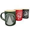 Click Cafe Tazzine Da Caffe E Tazze Mug | Mug Stampa Merry Christmas 3 Soggetti E Colori