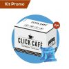 Click Cafe Capsule Compatibili Fior Fiore* Lui Martello | Box 300 Capsule Decaffeinato Compatibile Fior Fiore - Mps - Click Cafe