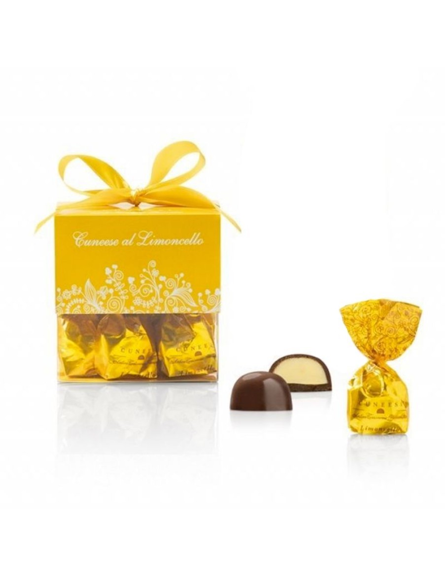 Click Cafe Cioccolato Artigianale | Cuneesi Al Limoncello In Confezione Regalo 180Gr