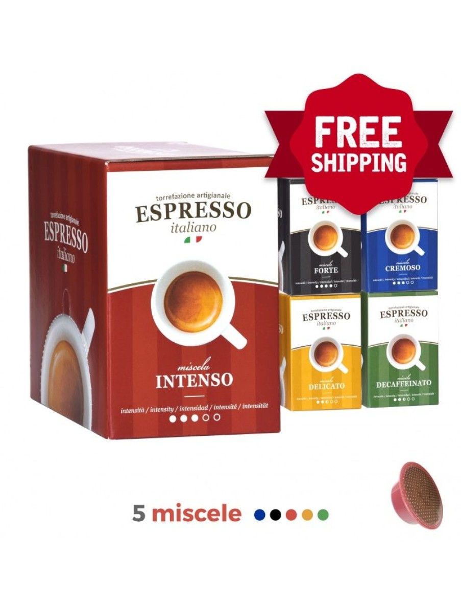 Click Cafe Capsule Compatibili Lavazza* A Modo Mio | Offerta Compatibili A Modo Mio