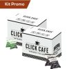 Click Cafe Capsule Compatibili Lavazza* A Modo Mio | Box 200 Capsule Compatibile A Modo Mio, Miscela Forte E Miscela Decaffeinato