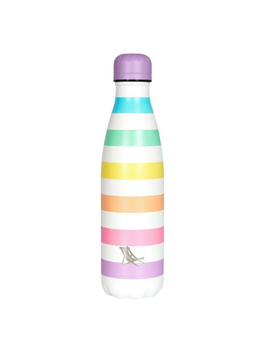 Click Cafe Borracce&Tazze Termiche E Accessori | Chilly'S Bottle Linea Dock&Bay Righe Multicolor 500 Ml