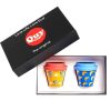 Click Cafe Quy Cup | Confezione Regalo 2 Bicchierini Caffe Quy Cup Croissant-Caffe