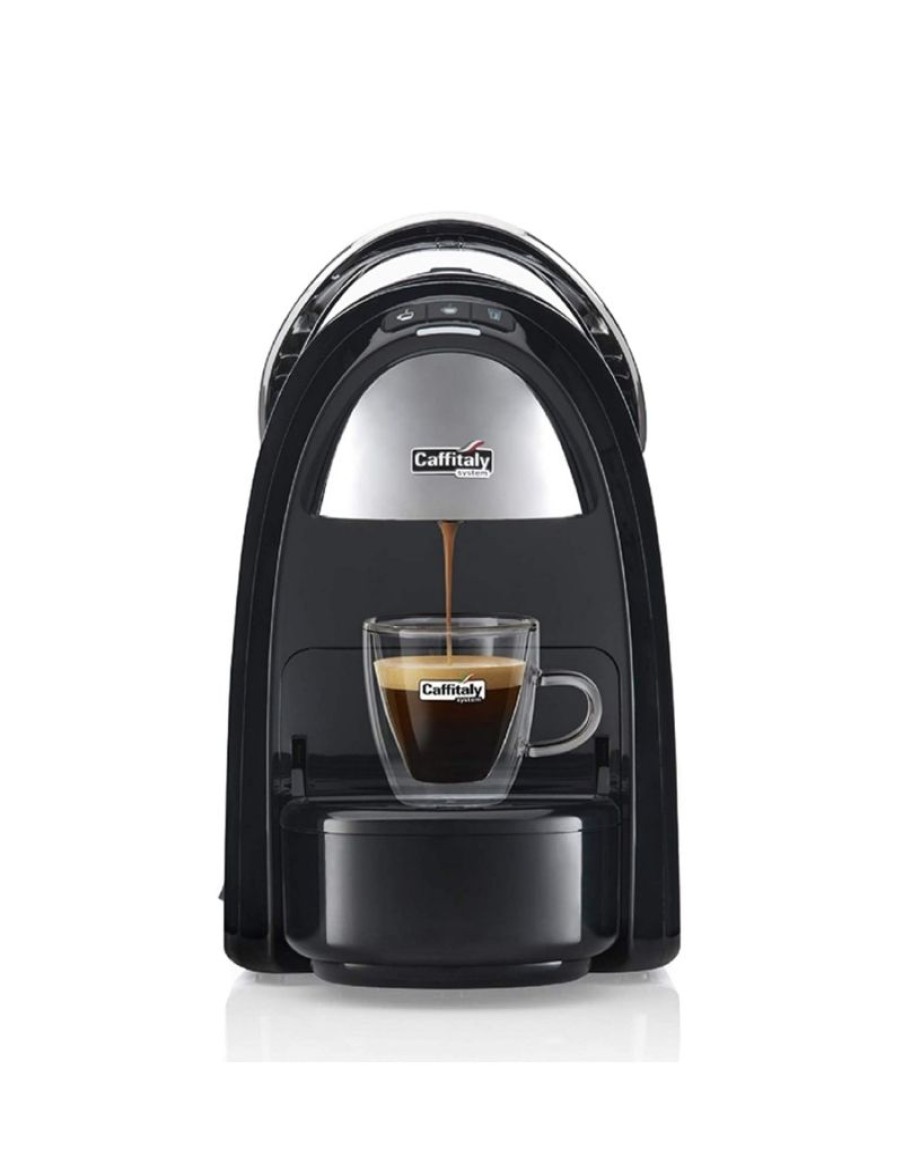 Click Cafe Macchinette Per Caffe In Capsule | Macchinetta Per Capsule Caffitaly Modello Ambra S18 Colore Nero