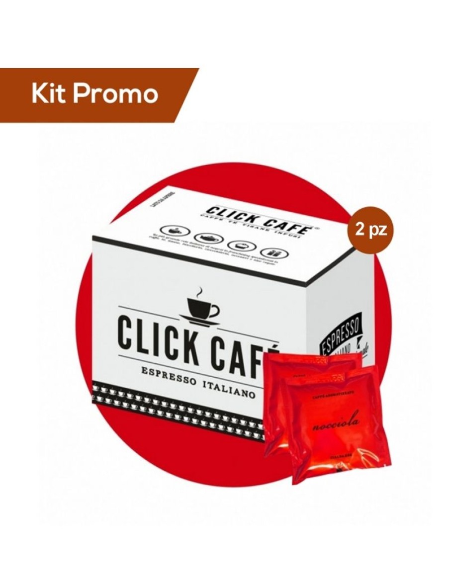 Click Cafe Cialde Caffe | Box 100 Cialde Alla Nocciola, Click Cafe