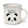 Click Cafe Tazzine Da Caffe E Tazze Mug | Tazza Cappuccino Panda 350Ml Bon China