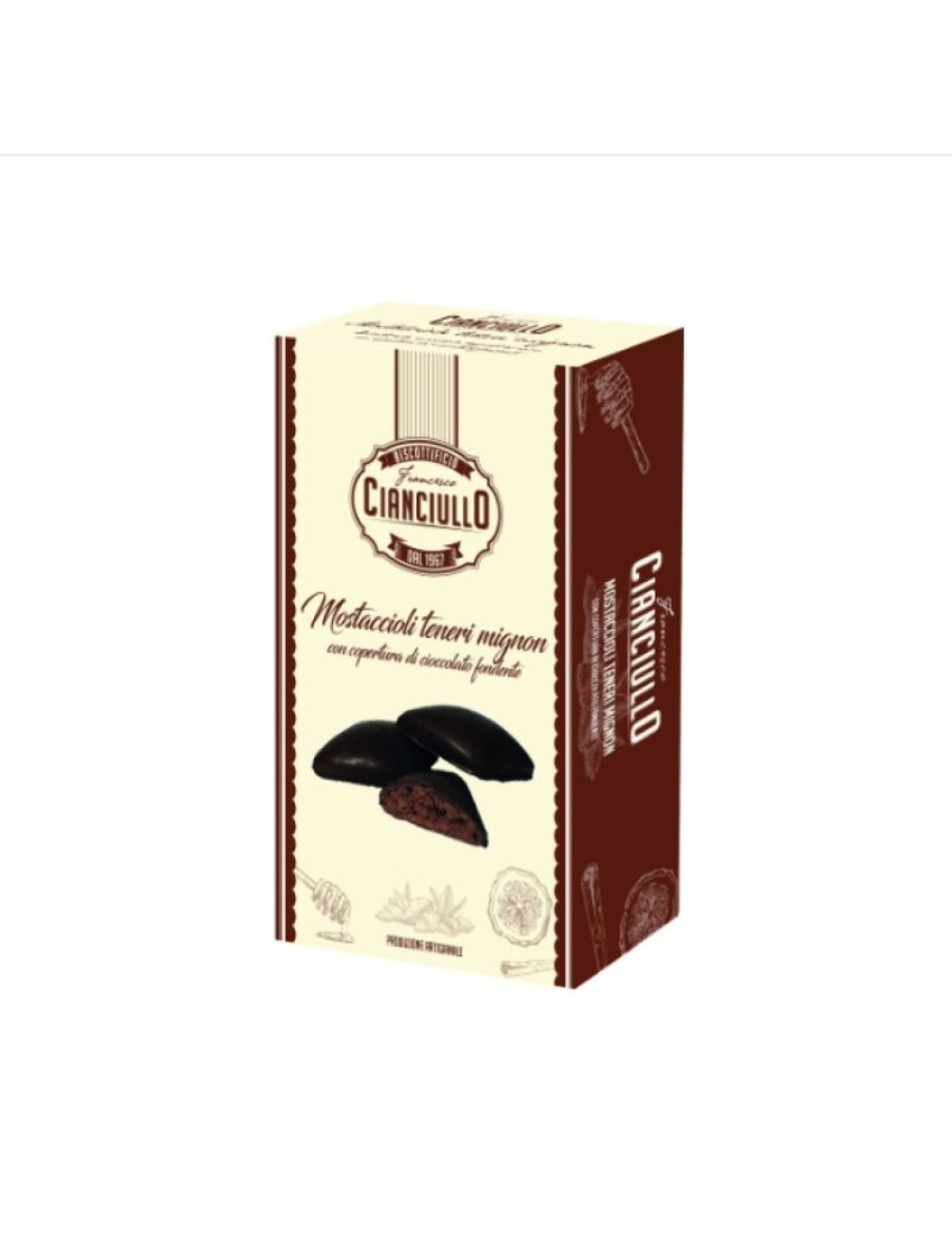 Click Cafe Biscotti Artigianali | Mostaccioli Mignon Al Fondente Astuccio 200Gr