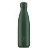 Click Cafe Borracce&Tazze Termiche E Accessori | Chilly'S Bottle Verde Opaco Con Tappo Verde 500 Ml