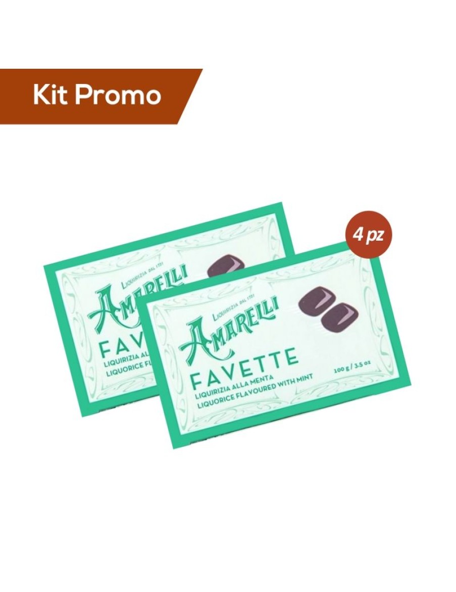 Click Cafe Caramelle Mentine E Liquirizie | Box 4 Scatoline Di Liquirizia Amarelli Alla Menta