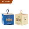 Click Cafe Gluten Free | Kit Cubo Cioccolatini Gianduia E Nocciola Con Cubo Cioccolatini Al Caramello