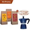 Click Cafe Macchine Moka Per Caffe Macinato | Box 6 Sacchetti Specialty Coffee + In Omaggio "La Mokina" Bialetti