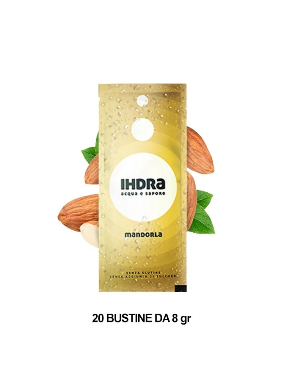 Click Cafe Bevande Energetiche | Ihdra Acqua E Sapore Gusto Mandorla Box 20 Bustine Da 8 Gr