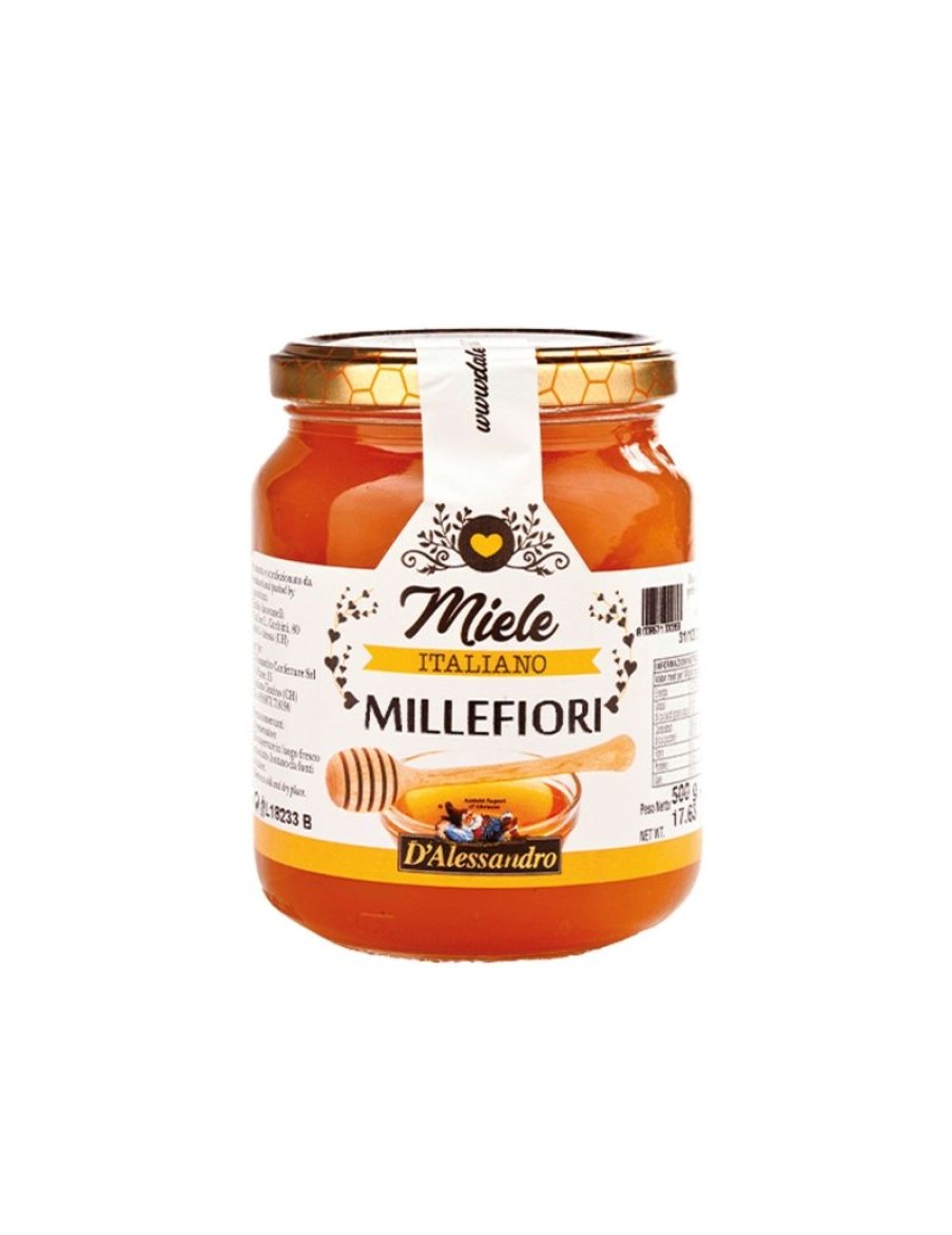 Click Cafe Miele E Marmellata Artigianale E Bio | Miele Millefiori Puro 250 Grammi