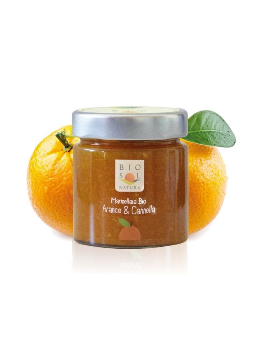 Click Cafe Miele E Marmellata Artigianale E Bio | Marmellata Di Arance E Cannella Bio 240 Gr