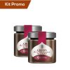 Click Cafe Cioccolato Artigianale | Kit 2 Vasetti Di Crema Spalmabile Di Castagne Al Cacao