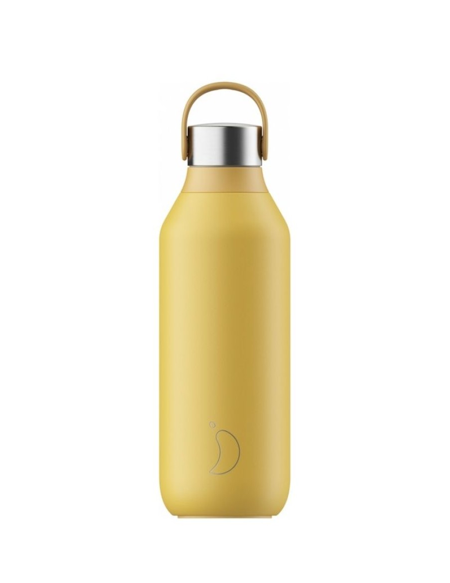 Click Cafe Borracce&Tazze Termiche E Accessori | Chilly'S Bottle Serie 2 Giallo Polline 500Ml