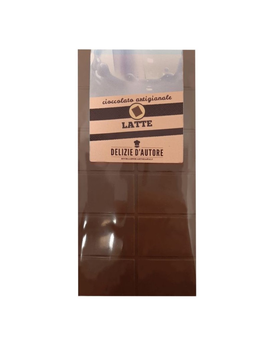 Click Cafe Cioccolato Artigianale | Tavoletta Cioccolato Al Latte Da 100Gr