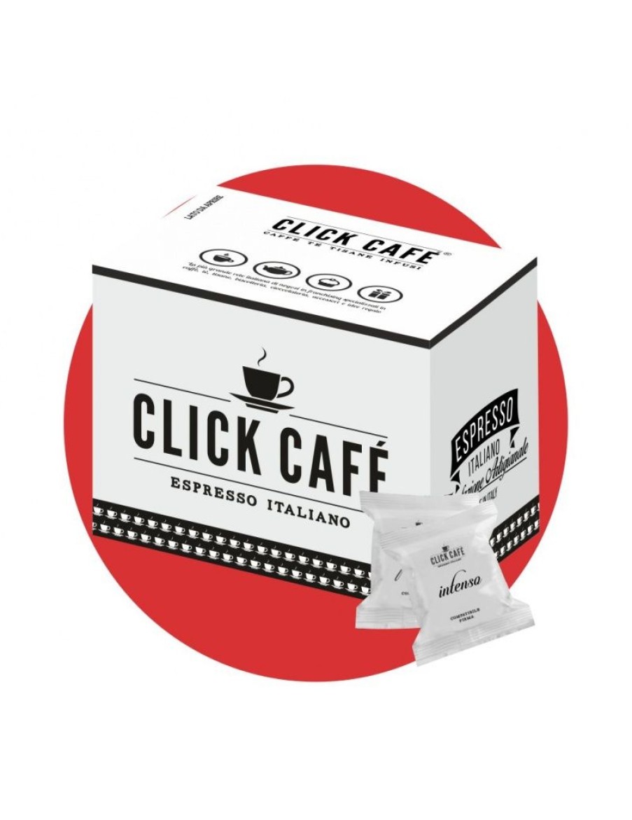 Click Cafe Capsule Compatibili Lavazza Firma | 80 Capsule Click Cafe' Compatibili Firma Intenso